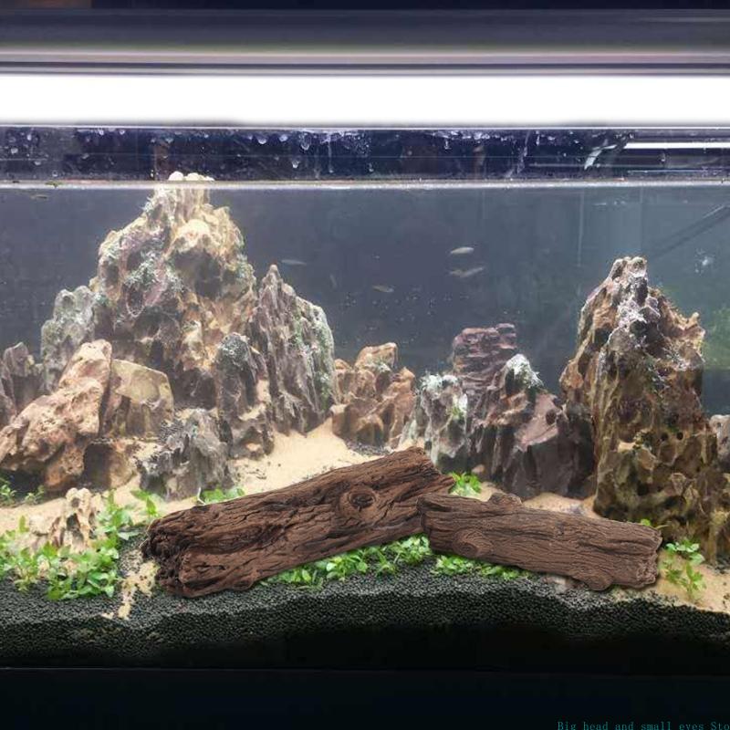 Aquarium Decoration Tree Trunk - Aquarium Plant Substrate ulasan dan harga