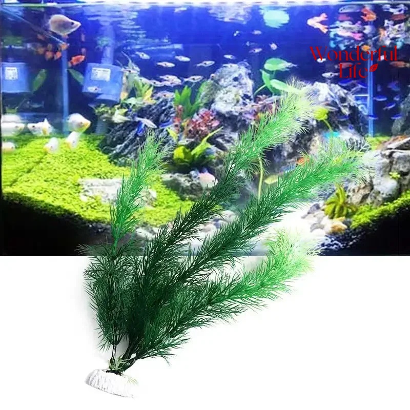 19/30CM Water Grass Aquatic Pl - Aquarium Plant Substrate ulasan dan harga