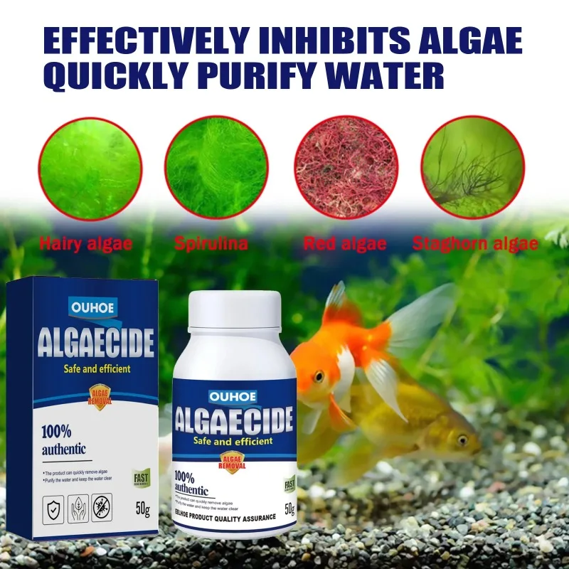 50g High Efficiency Algaecide  - Aquarium Fertilizer ulasan dan harga