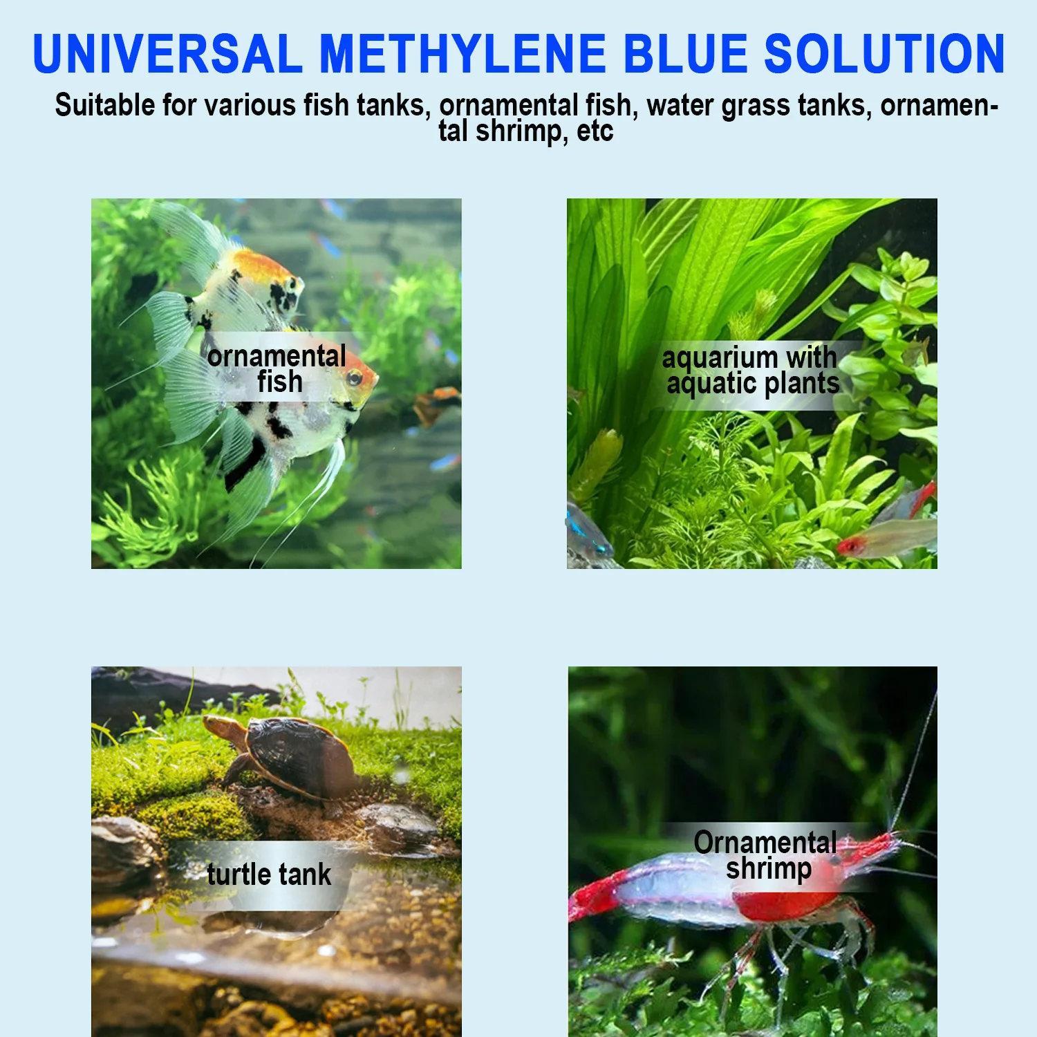 Methylene Blue Aquarium Fish T - Aquarium Liquid Carbon ulasan dan harga