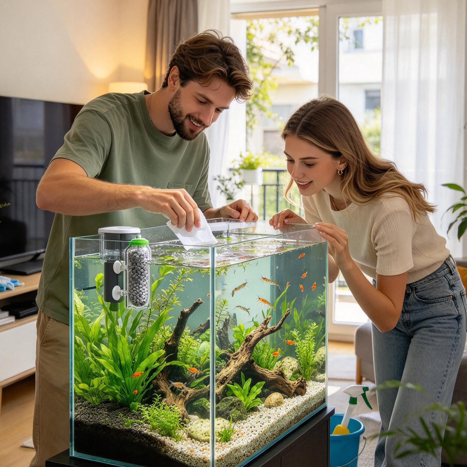 Fish Tank Oxygen Diffuser Spla - Aquarium Planted Tank Filter ulasan dan harga