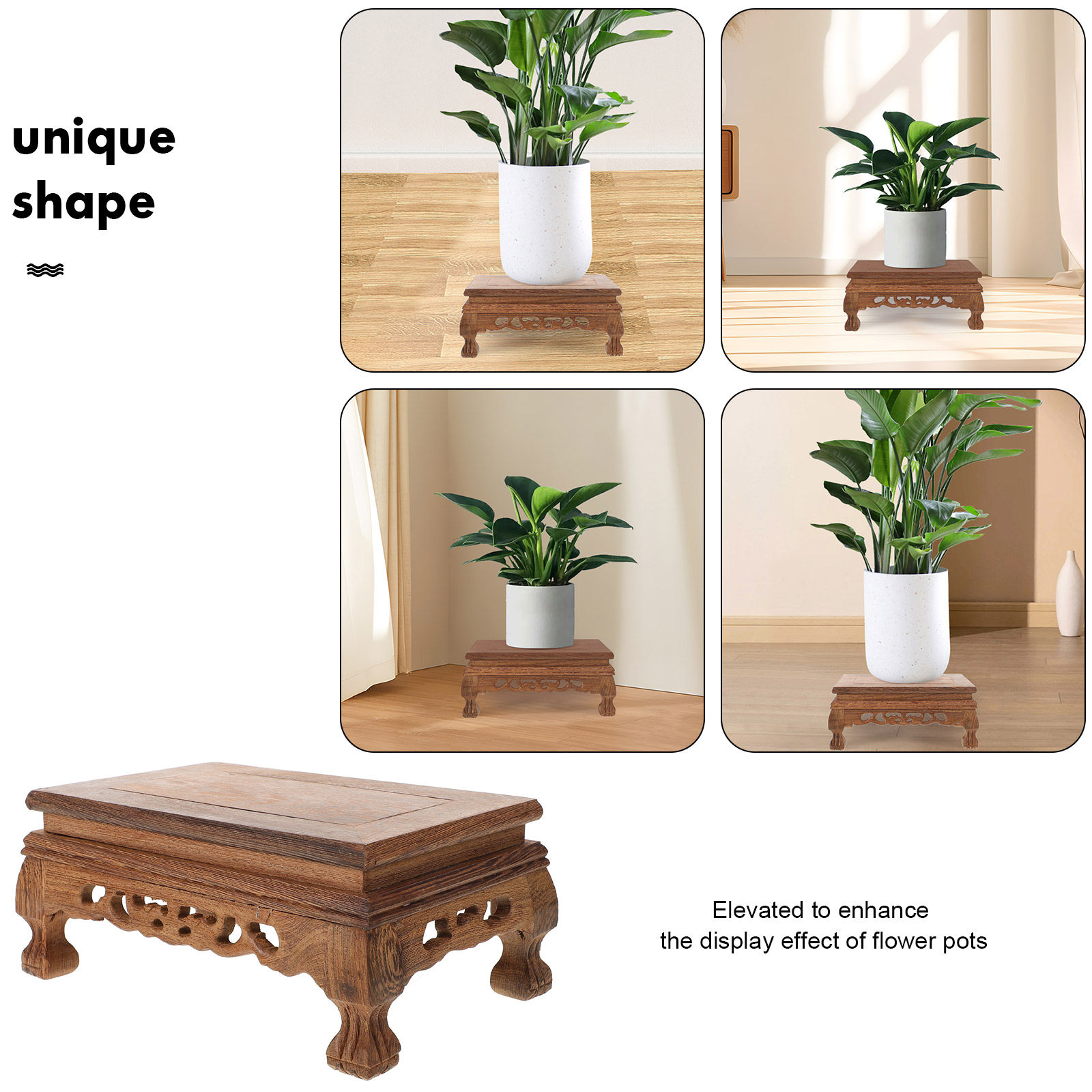 Chicken Wood Potted Plant Rise - Planted Tank ulasan dan harga