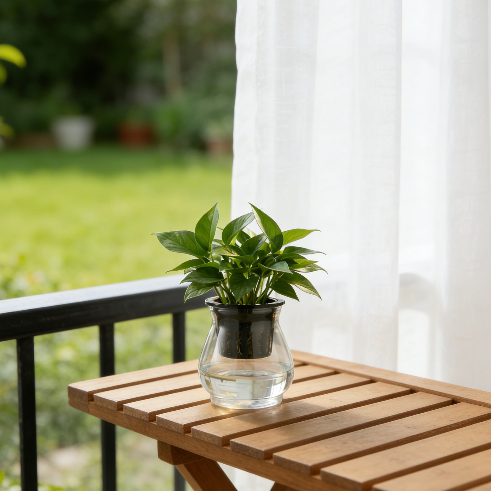 2Pcs Transparent Hydroponic Co - Plant Aquarium Pot ulasan dan harga
