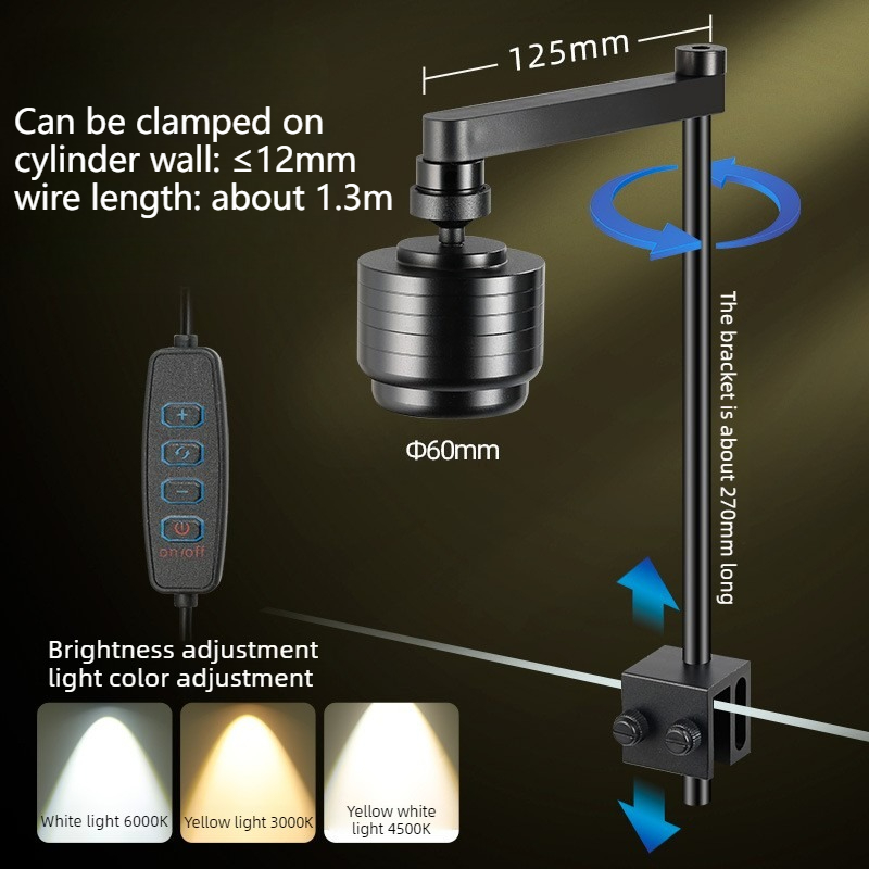 Fish Tank Light LED 3 Colors W - Aquarium Plant Light ulasan dan harga