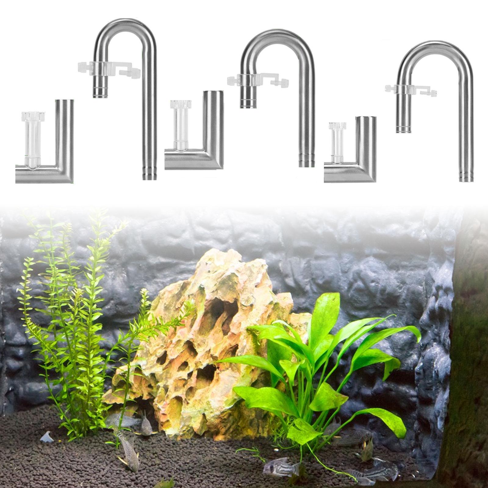 Adjustable Stainless Steel Aqu - Aquarium Planted Tank Filter ulasan dan harga