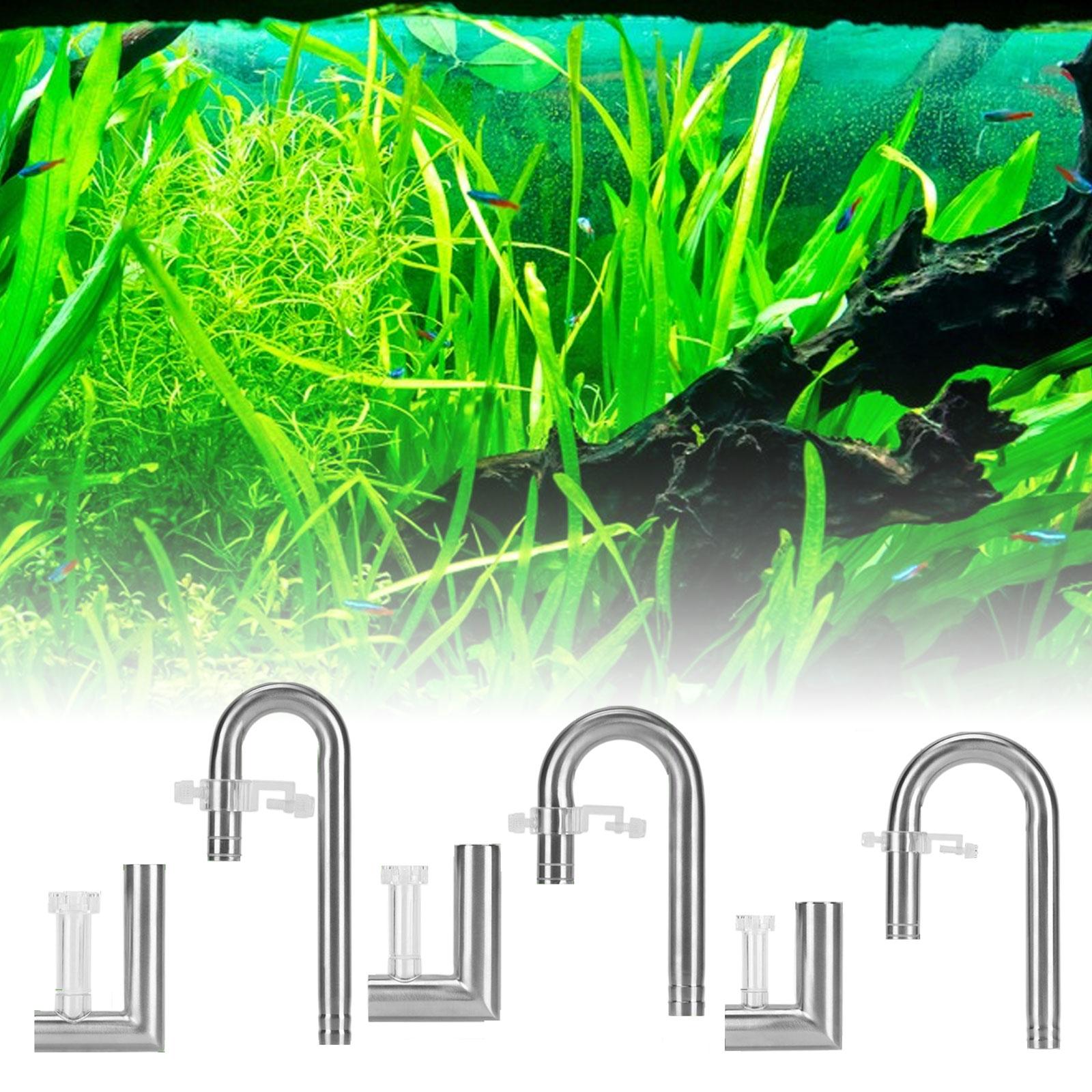 Adjustable Stainless Steel Aqu - Aquarium Planted Tank Filter ulasan dan harga