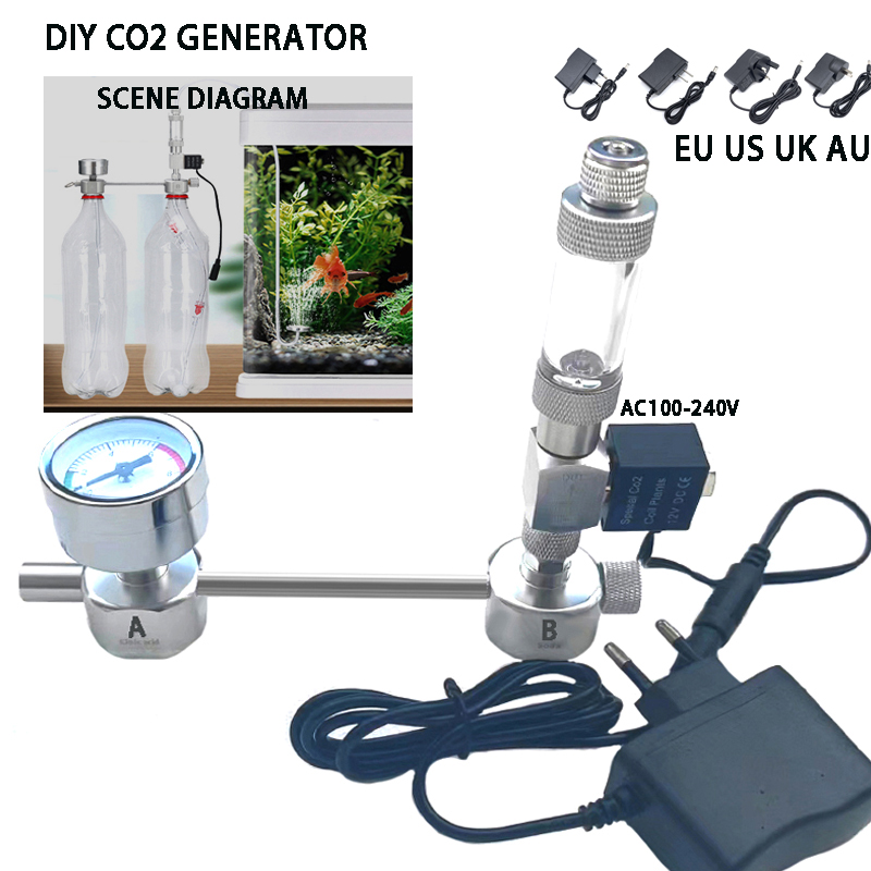Aquarium DIY CO2 Generator Sys - Aquarium Liquid Carbon ulasan dan harga
