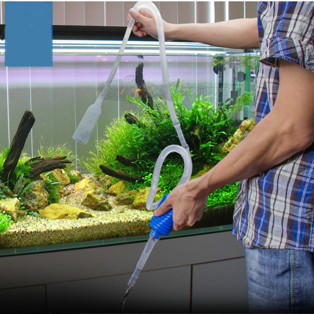 Aquarium Siphon Fish Tank Syph - Planted Aquarium Cleaning ulasan dan harga