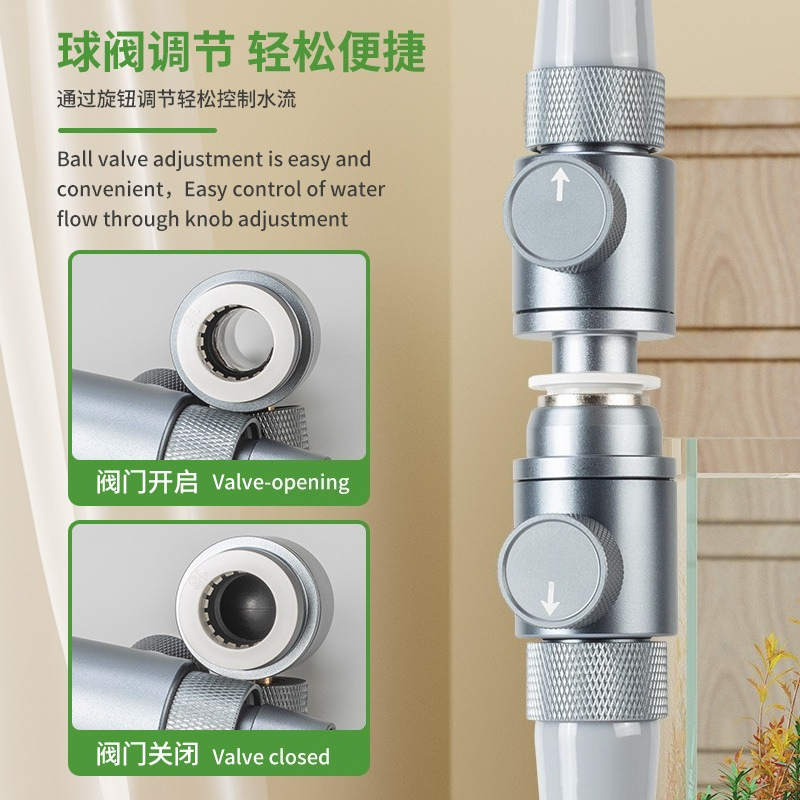Quick Connect Ball Valve Aquar - Aquarium Planted Tank Filter ulasan dan harga