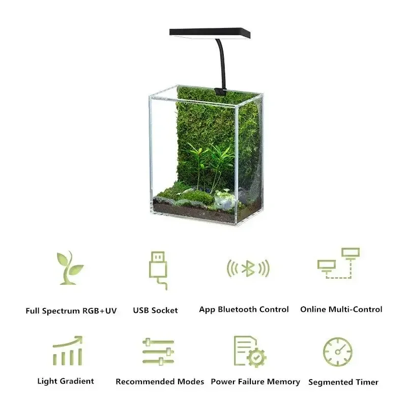 WEEK AQUA Mag Pro USB Nano Aqu - Aquarium Plant Light ulasan dan harga