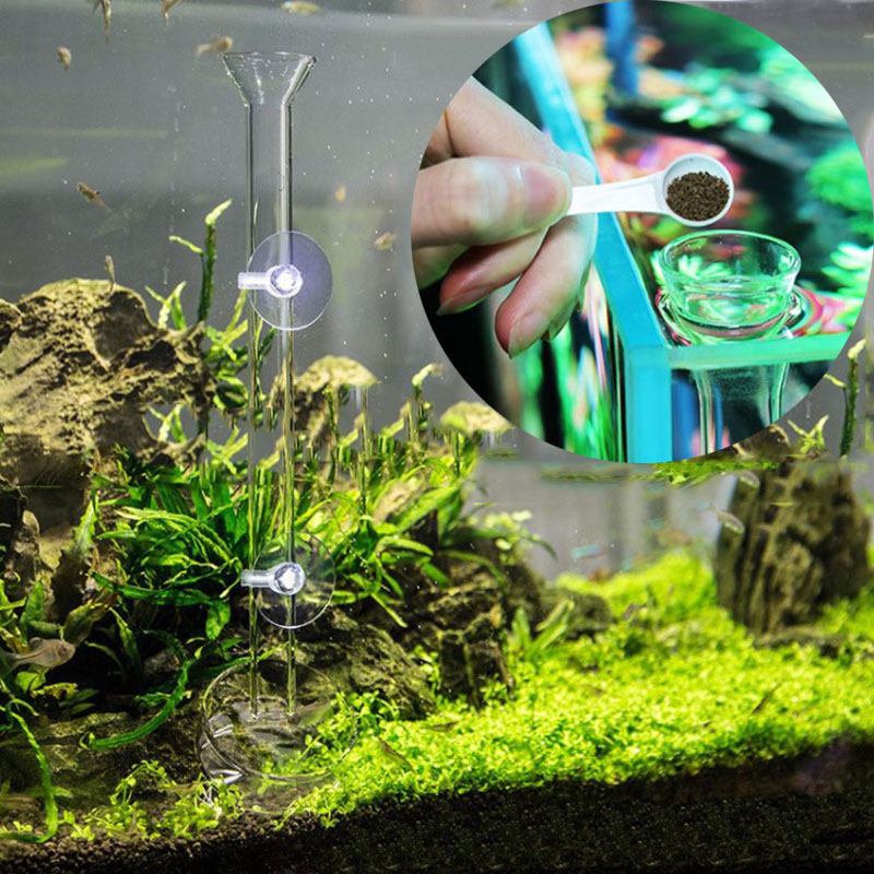 Glass Aquarium Feeder Tube Dis - Aquarium Fertilizer ulasan dan harga