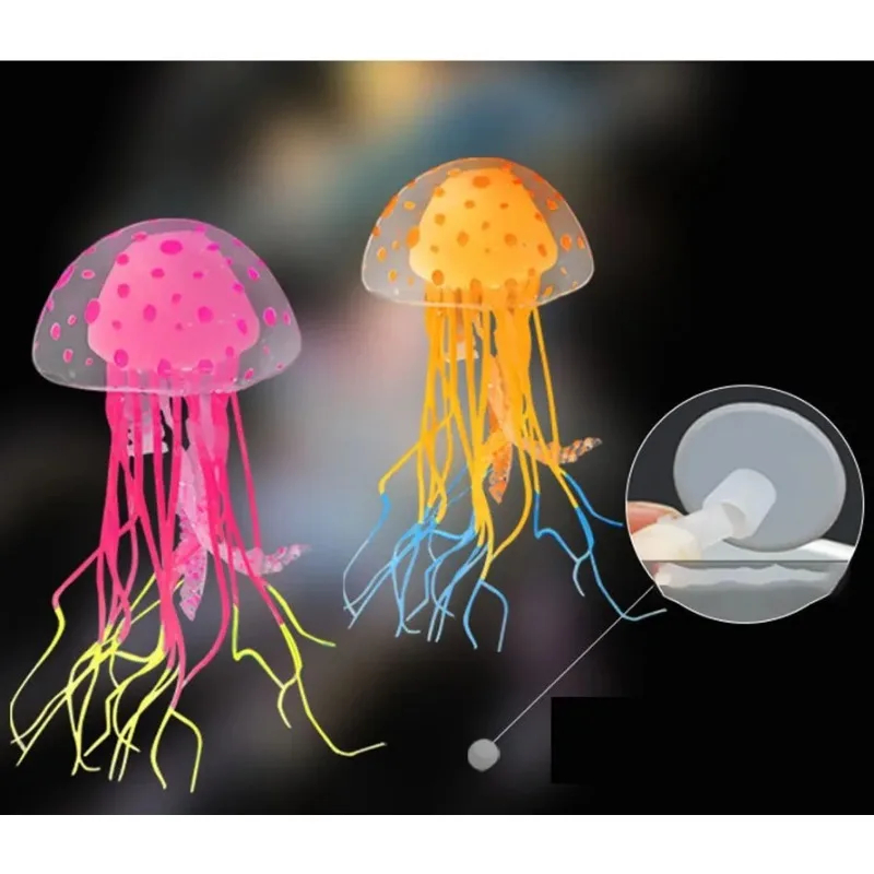 Artificial Swim Luminous Jelly - Aquarium Plants Live ulasan dan harga