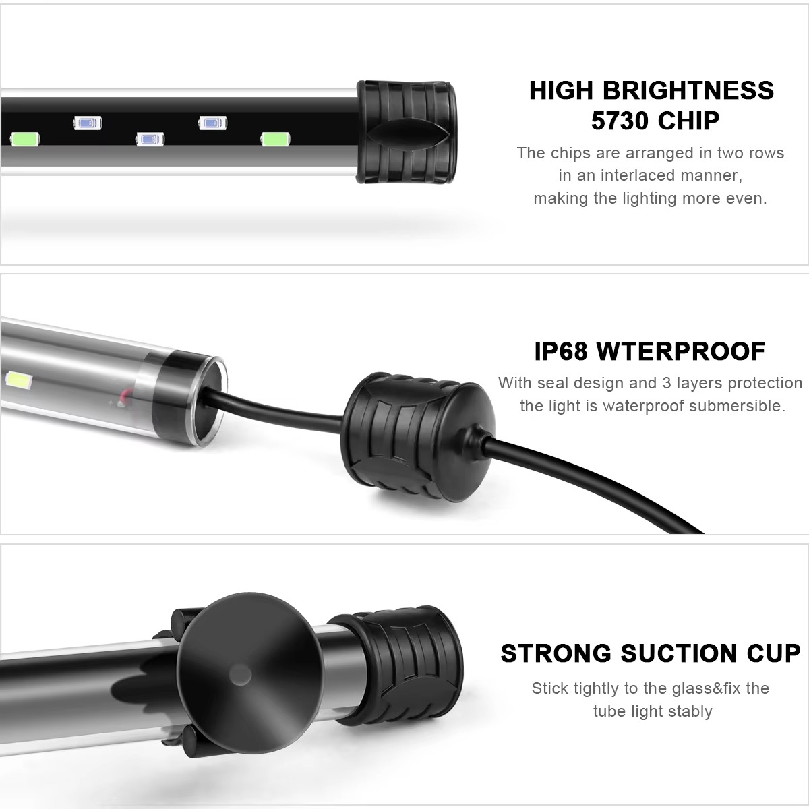 220V Strip Aquarium Light LED  - Aquarium Plant Light ulasan dan harga