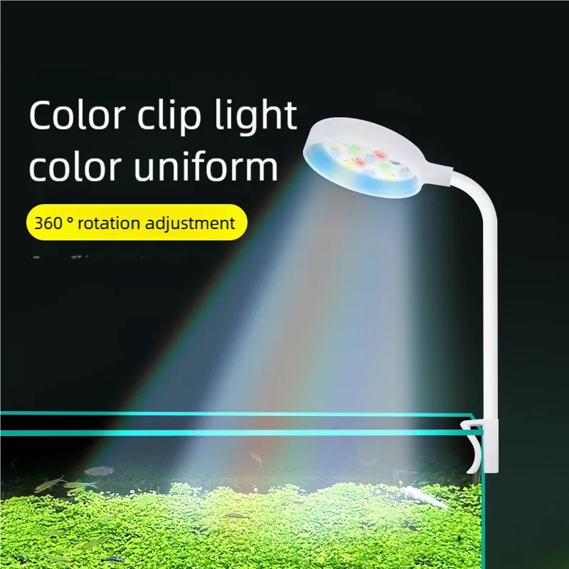 3W LED Clip-On Aquarium Light  - Aquarium Plant Light ulasan dan harga