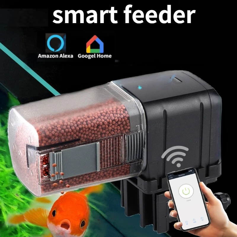 WiFi Fish Feeder Automatic Fis - Aquarium Fertilizer ulasan dan harga