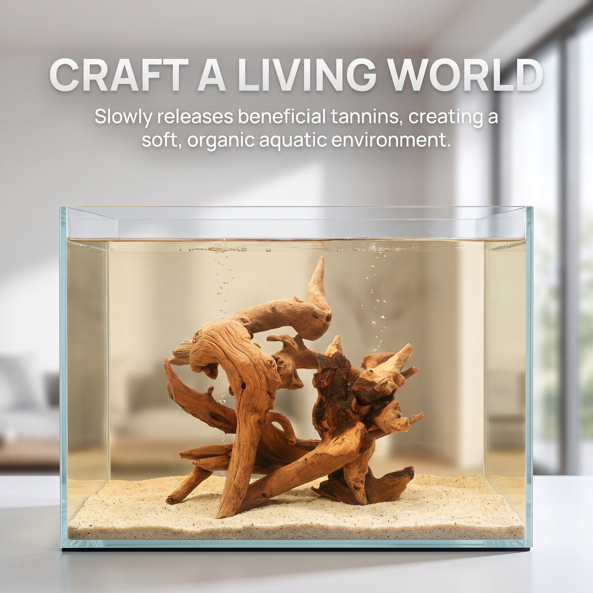 4 Pcs Malaysian Driftwood Piec - Aquarium Driftwood ulasan dan harga