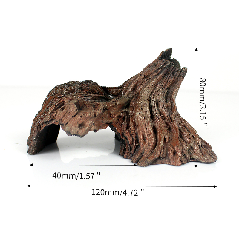 Ecological Resin Mountain Fish - Aquarium Driftwood ulasan dan harga