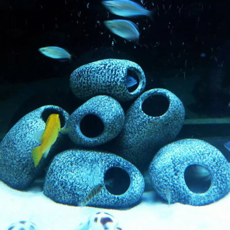 1/2Pcs Aquarium Cichlid Stone  - Aquarium Moss ulasan dan harga